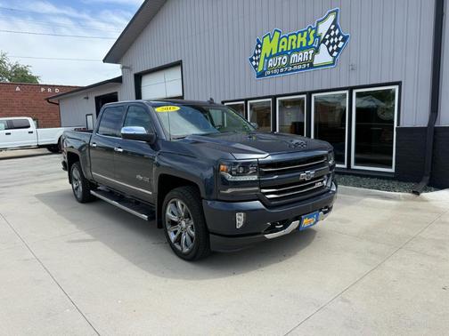 Blue 2018 Chevrolet Silverado 1500 2LZ