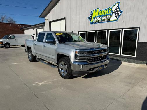 Silver 2016 Chevrolet Silverado 1500 1LZ Truck