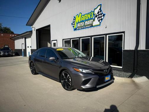 Gray 2019 Toyota Camry XSE