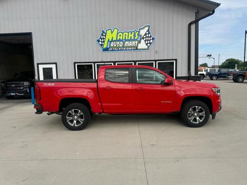 Red 2020 Chevrolet Colorado Z71