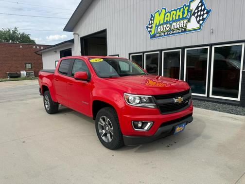 Red 2020 Chevrolet Colorado Z71