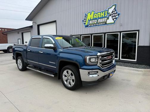Blue 2018 GMC Sierra 1500 SLT