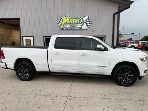 White 2020 RAM 1500 Laramie