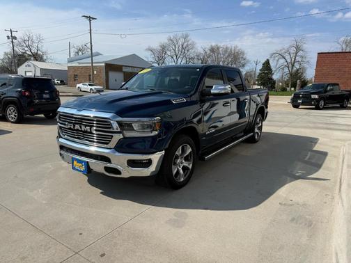 Blue 2020 RAM 1500 Laramie