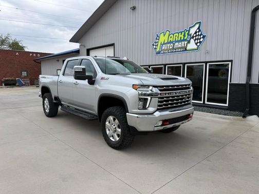 Silver 2022 Chevrolet Silverado 2500 LTZ