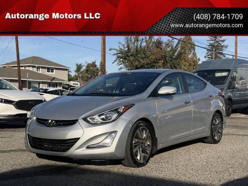 Radiant Silver 2014 Hyundai ELANTRA Limited