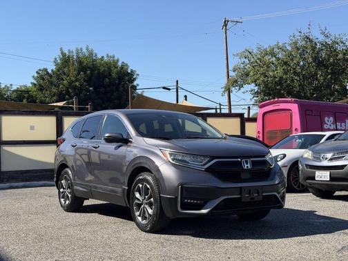 Modern Steel Metallic 2021 Honda CR-V Hybrid EX-L