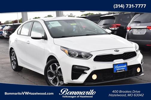 Snow White Pearl 2021 Kia Forte LXS