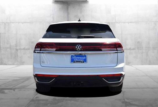 Pure White 2025 Volkswagen Atlas Cross Sport 2.0T SE w/Technology
