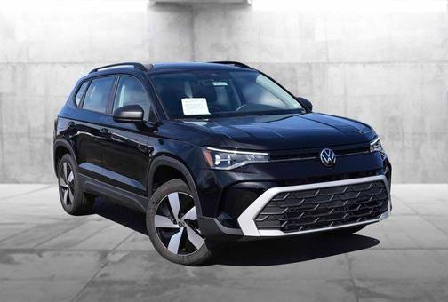 Deep Black Pearl Effect 2025 Volkswagen Taos 1.5T S