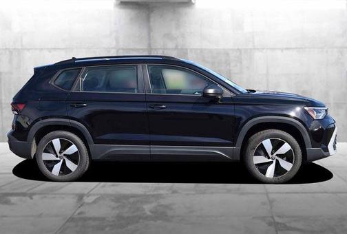 Deep Black Pearl Effect 2025 Volkswagen Taos 1.5T S