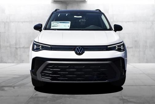 Pure White 2026 Volkswagen Taos 1.5T SE Black