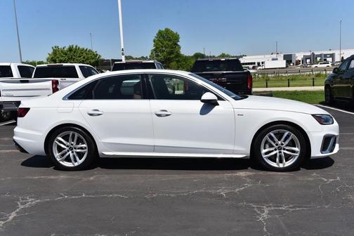Glacier White Metallic 2023 Audi A4 45 S line Premium Plus
