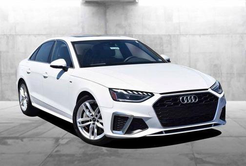 Glacier White Metallic 2023 Audi A4 45 S line Premium Plus