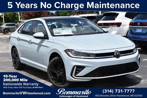 Gray 2026 Volkswagen Jetta 1.5T SE
