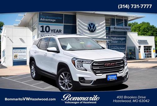 Summit White / White 2022 GMC Terrain SLT
