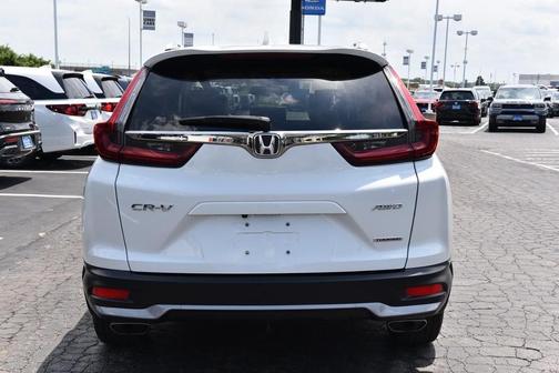 Platinum White Pearl 2021 Honda CR-V Touring