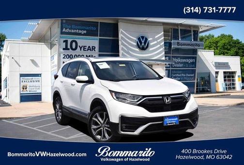 Platinum White Pearl 2021 Honda CR-V Touring