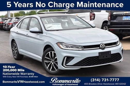 Gray 2026 Volkswagen Jetta 1.5T SE