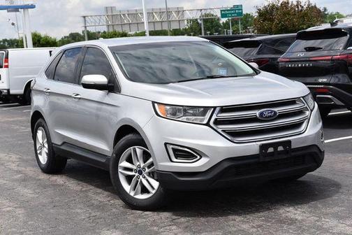 Ingot Silver Metallic 2015 Ford Edge SEL
