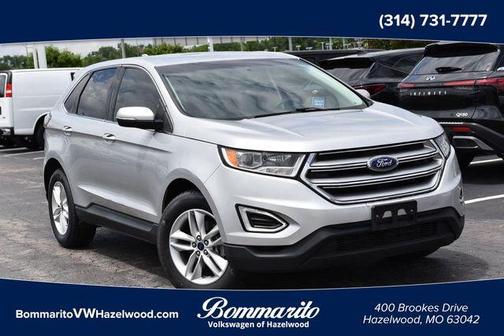 Ingot Silver Metallic 2015 Ford Edge SEL