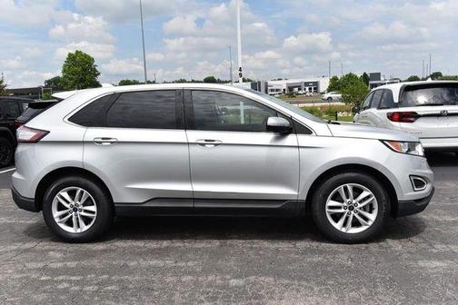 Ingot Silver Metallic 2015 Ford Edge SEL