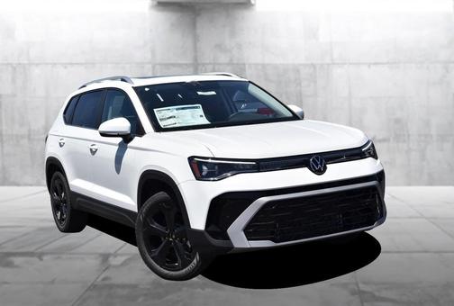 Pure White 2026 Volkswagen Taos 1.5T SEL