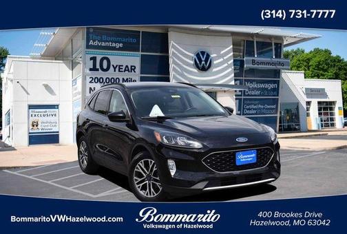 Agate Black Metallic 2020 Ford Escape SEL