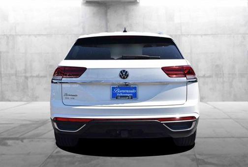 Pure White 2023 Volkswagen Atlas Cross Sport 3.6L V6 SE w/Technology