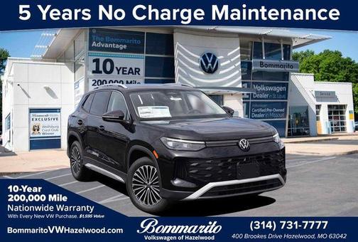 Deep Black Pearl Effect 2026 Volkswagen Tiguan 2.0T S