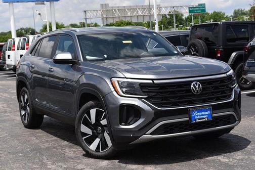 Platinum Gray Metallic 2024 Volkswagen Atlas Cross Sport 2.0T SE w/Technology 4MOTION