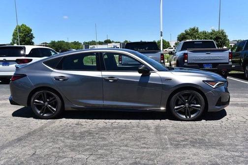 Liquid Carbon Metallic 2023 Acura Integra A-Spec Technology