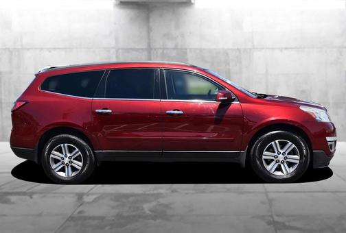 Siren Red Tintcoat 2015 Chevrolet Traverse 1LT
