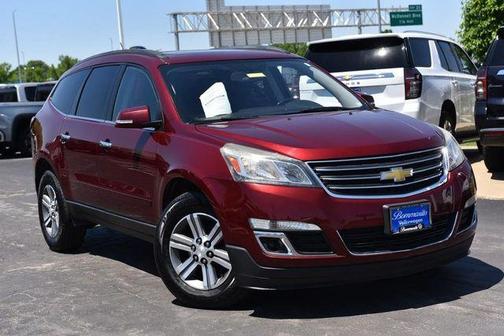 Siren Red Tintcoat 2015 Chevrolet Traverse 1LT