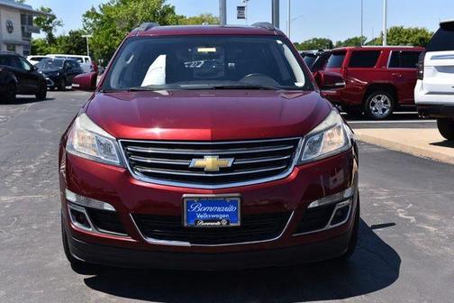 Siren Red Tintcoat 2015 Chevrolet Traverse 1LT