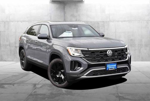 Gray 2026 Volkswagen Atlas Cross Sport 2.0T SE W/TECHNOLOGY