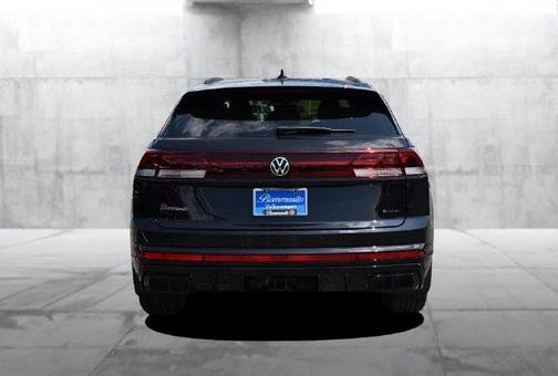 Deep Black Pearl Effect 2026 Volkswagen Atlas Cross Sport 2.0T SEL R-Line Black