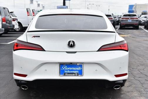 Platinum White Pearl 2025 Acura Integra A-Spec Technology