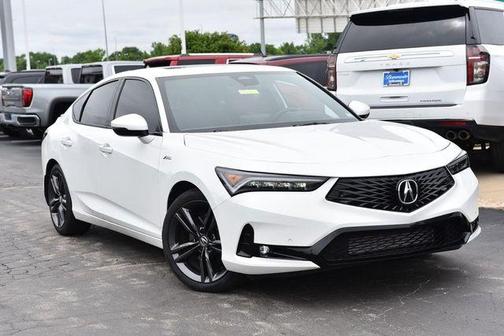 Platinum White Pearl 2025 Acura Integra A-Spec Technology