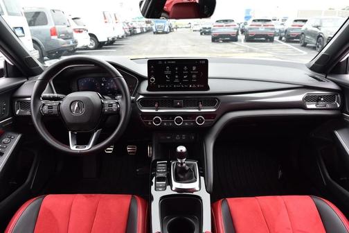 Platinum White Pearl 2025 Acura Integra A-Spec Technology