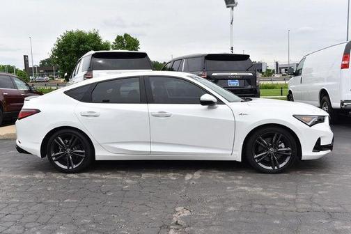 Platinum White Pearl 2025 Acura Integra A-Spec Technology