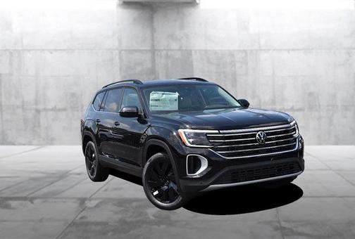 Deep Black Pearl 2026 Volkswagen Atlas 2.0T SE W/TECHNOLOGY
