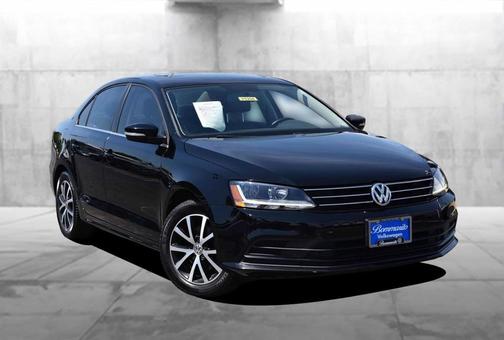 Black 2017 Volkswagen Jetta 1.4T SE