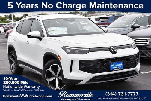 Pure White 2026 Volkswagen Tiguan 2.0T SE