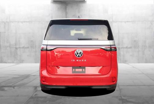 Cherry Red W/Metro Silver Upper 2025 Volkswagen ID. Buzz Pro S