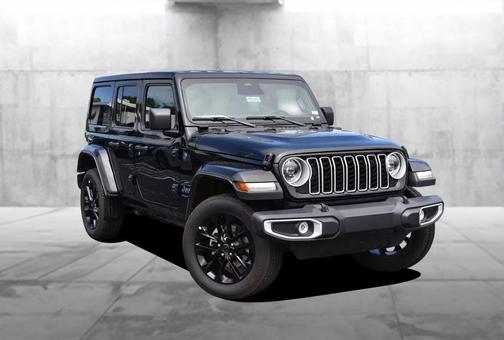 Black Clearcoat 2025 Jeep Wrangler 4xe Sahara