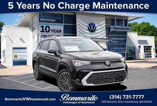 Deep Black Pearl 2026 Volkswagen Taos 1.5T SE