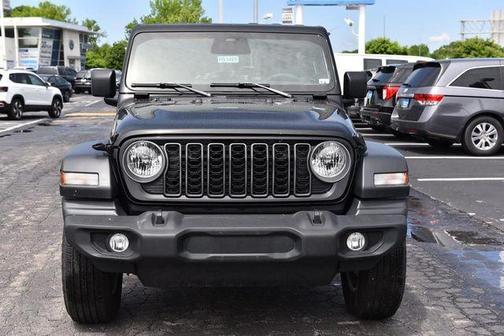 Black Clearcoat 2025 Jeep Wrangler Sport