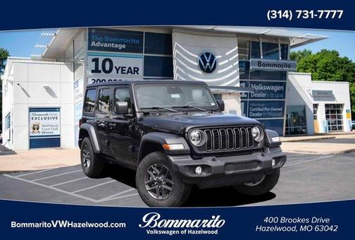 Black Clearcoat 2025 Jeep Wrangler Sport