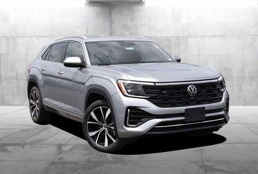 Silver Bird Metallic 2024 Volkswagen Atlas Cross Sport 2.0T SEL Premium R-Line